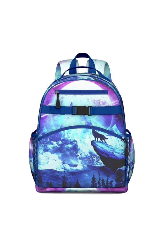 Explore School Backpack Adjustable Padded Straps Chest Strap Water-Resistant Bookbag For Elementary Students
