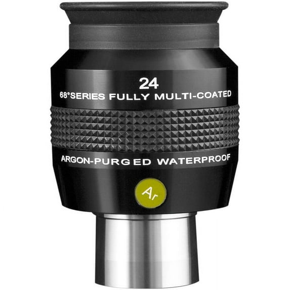 Explore Scientific 24mm 68 degree Series Argon-Purged Waterproof Eyepiece EPWP68