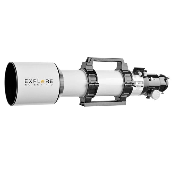 Explore Scientific ED102-FCD100 102mm F/7 Air-Spaced Triplet ED Apochromat Refractor Telescope