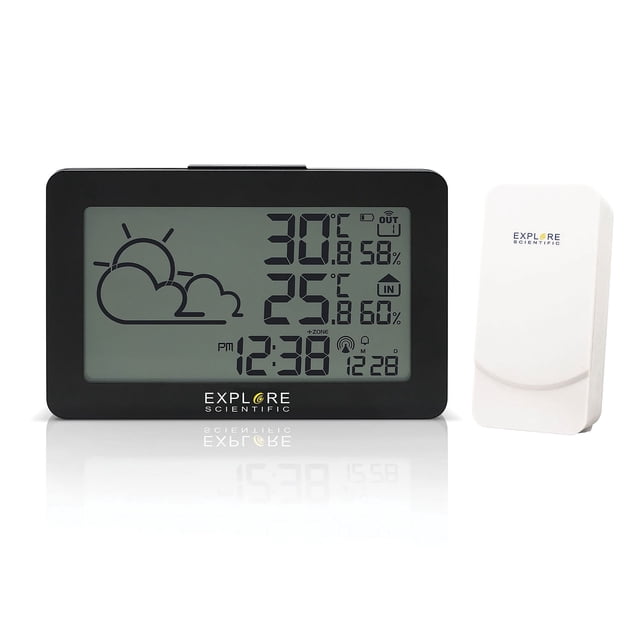 Explore Scientific Large-Display Weather Station - Walmart Business ...