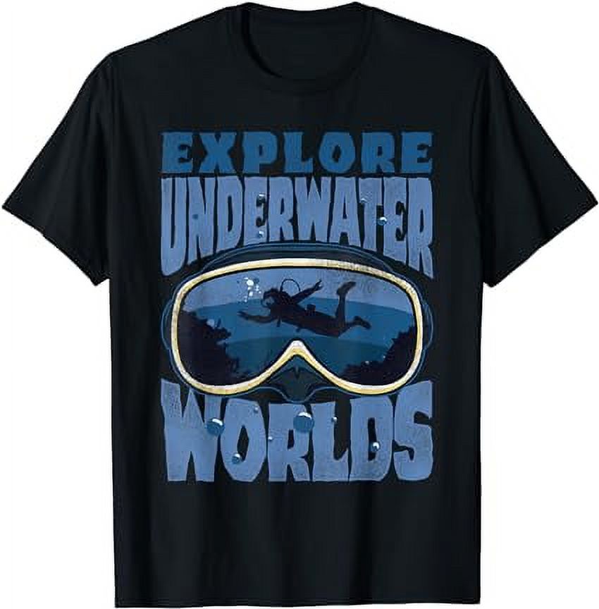 Explore Underwater Worlds Underwater Snorkeling T Shirt Walmart Explore Underwater Worlds Underwater Snorkeling T Shirt Walmart