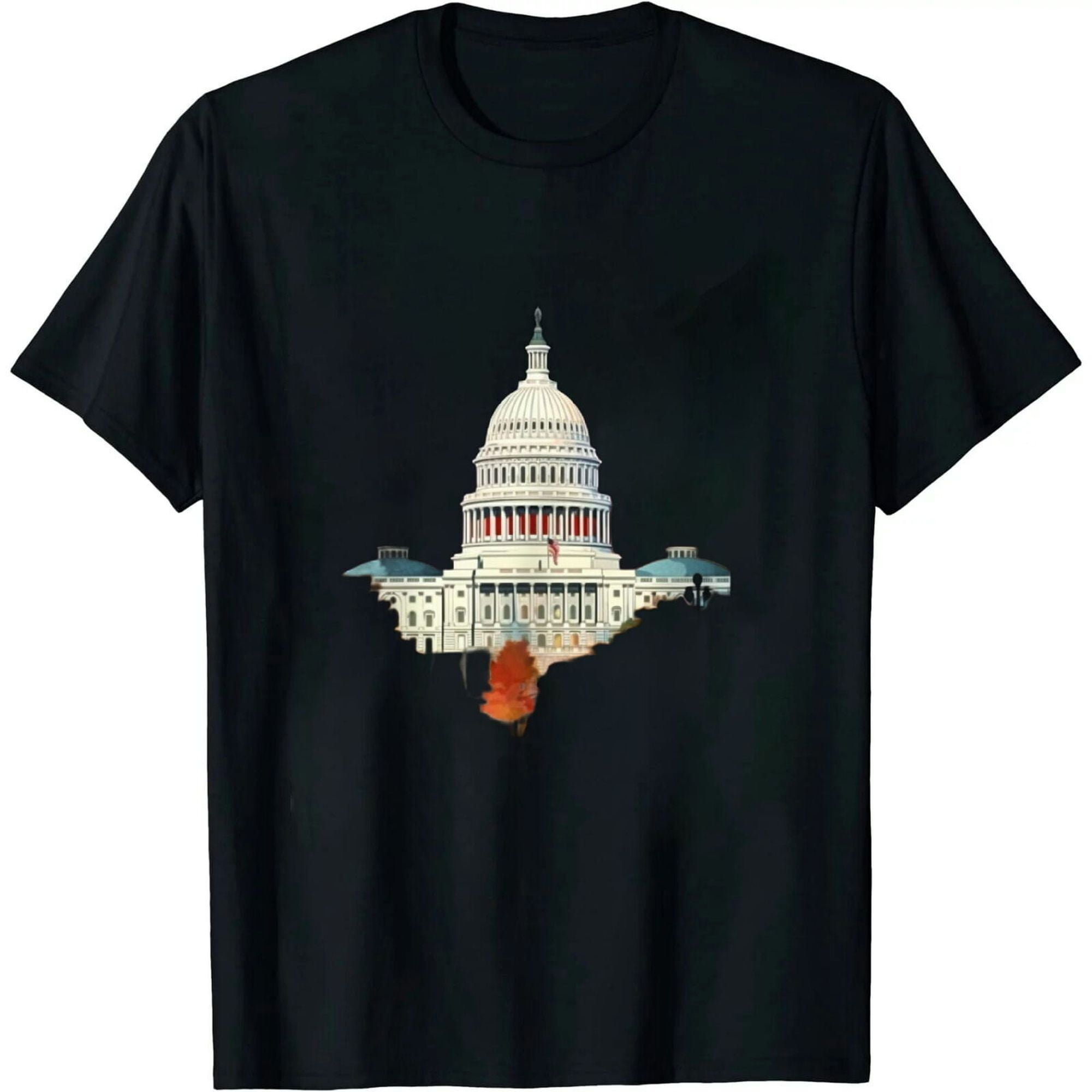 Explore Washington DC's Iconic Landmarks with this Stylish Souvenir Tee 