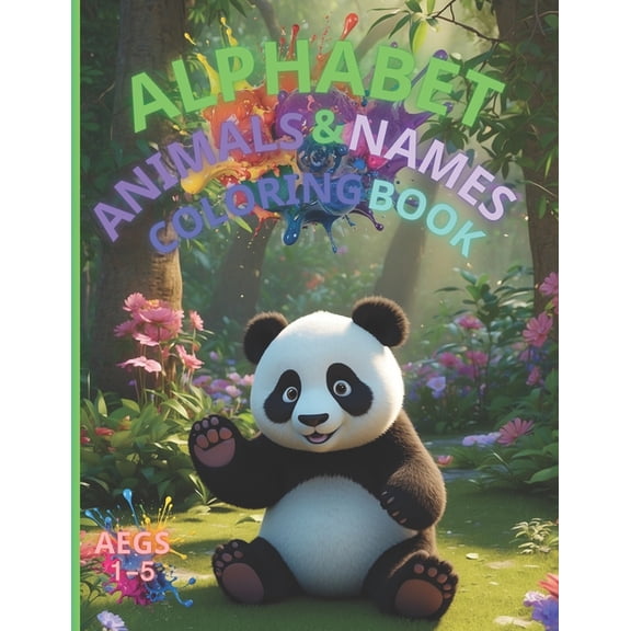 Explore and Color An Educational Alphabet and Animal Coloring Book for Kids, Featuring Their Names: Boys & Girls ages 1-, (Paperback)