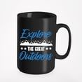 thumbnail image 1 of Explore the Great Outdoors Cup, Black 15oz Ceramic Mug, 1 of 5