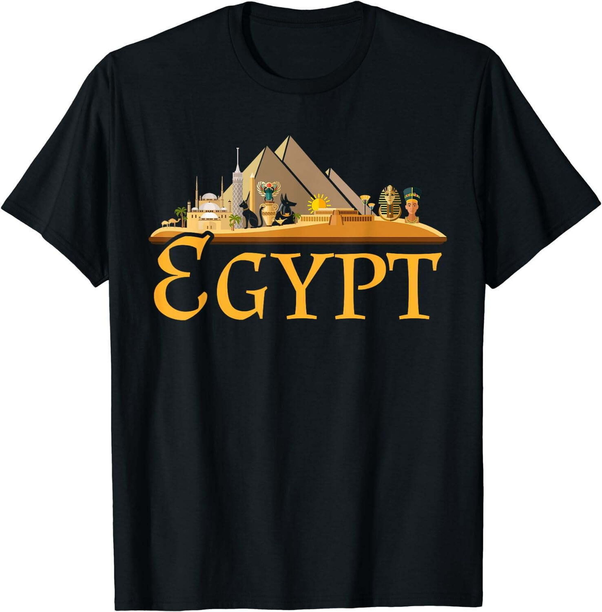 Explore the Mysteries of Ancient Egypt with Our Pyramids Inspired T 