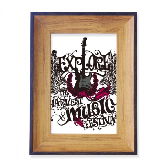 Explore uoThe Harvest Rock Music Photo Frame Exhibition Display Art Desktop Painting