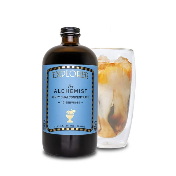 Explorer Alchemist Cold Brew Chai Tea Concentrate 32 fl oz (Pack Of 6)
