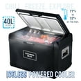 thumbnail image 1 of Explorer Bear Refrigerator Car Fridge, 40L/42.3Qt, 12/24V DC, 110-240V AC, Portable Freezer 3 Year Compressor Warranty, 1 of 9