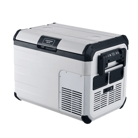 Explorer Bear Portable Refrigerators, Plastic White, 33.7 lb