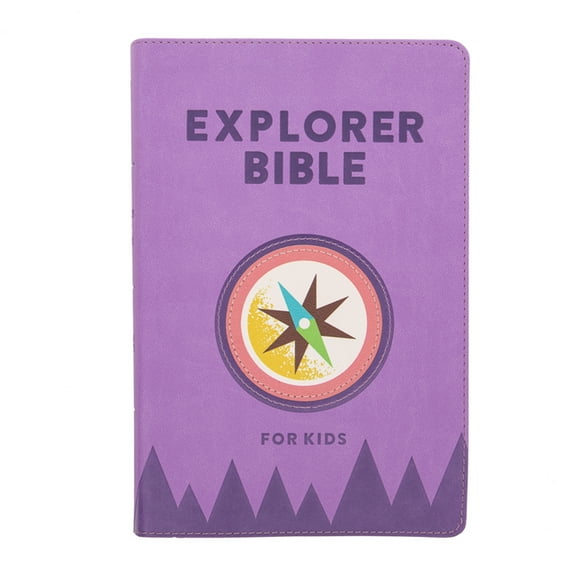 Explorer Bible for Kids CSB Explorer Bible for Kids, Lavender Compass Leathertouch, (Hardcover)