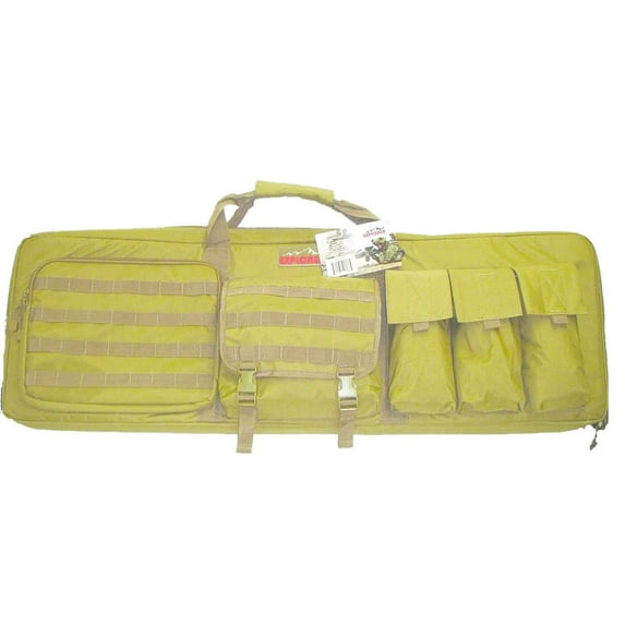 Explorer Large 42" 3 Soft Carry Case with Shooting Mat, Coyote Tan