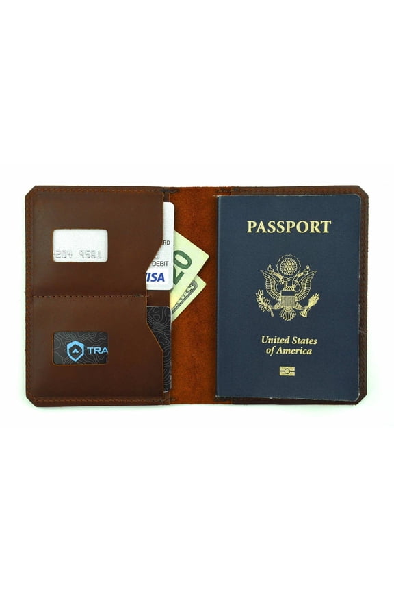 Explorer Passport Wallet - Brown