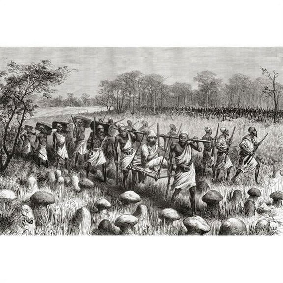 Explorer Pietro Paolo Savorgnan Di Brazz Poster Print, 17 x 12