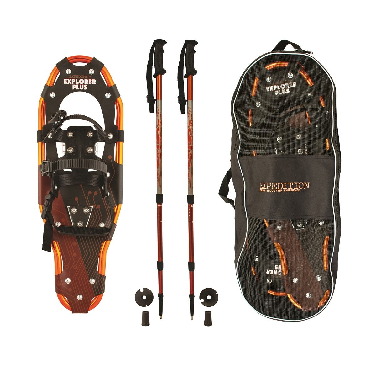 Explorer Plus Lightweight Snowshoes for Mountaineering and Snow Hiking