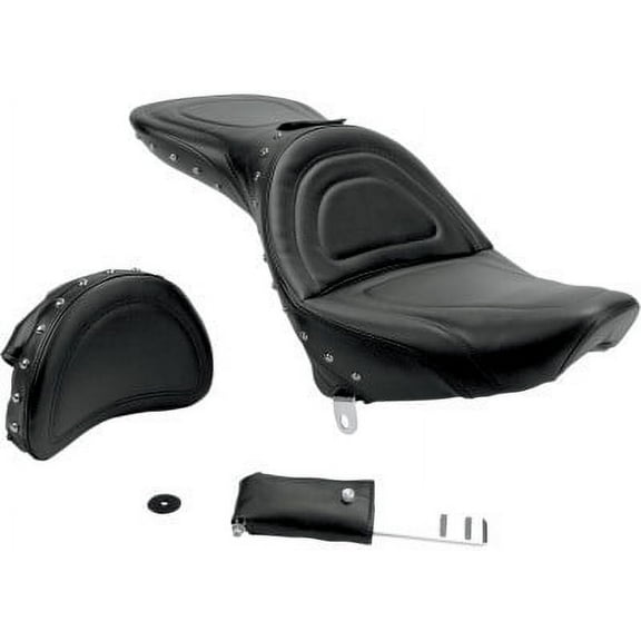 Explorer Special Seat with Backrest (Standard) Compatible with 88-99 Harley FLSTC