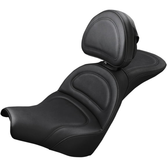 Explorer Ultimate Comfort Seat with Backrest (Standard) for 18-19 Harley FXBB