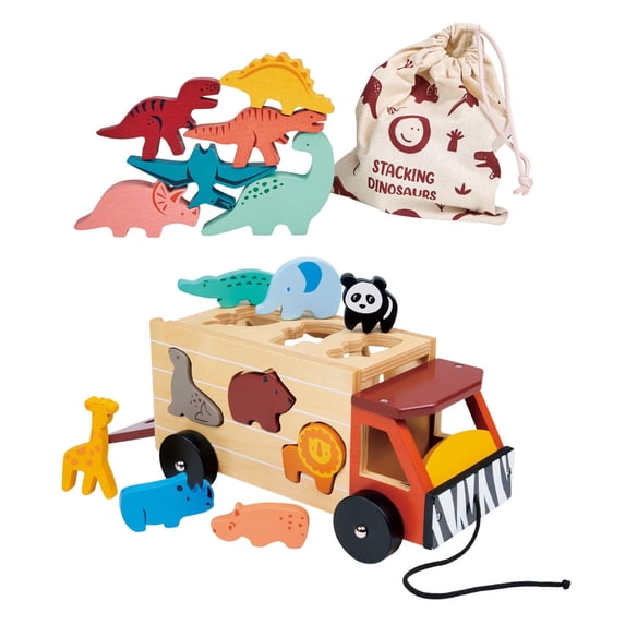 Mentari Toys - Explorer's Sorting and Stacking Bundle