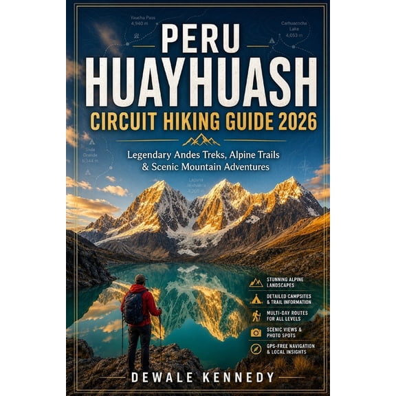 The Explorer's Trail Guide Peru Huayhuash Circuit Hiking Guide 2026: Explore Legendary Andes Treks, Alpine Trails, Camping Routes & Unforgettable M, Book 70, (Paperback)