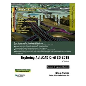 Exploring AutoCAD Civil 3D 2018