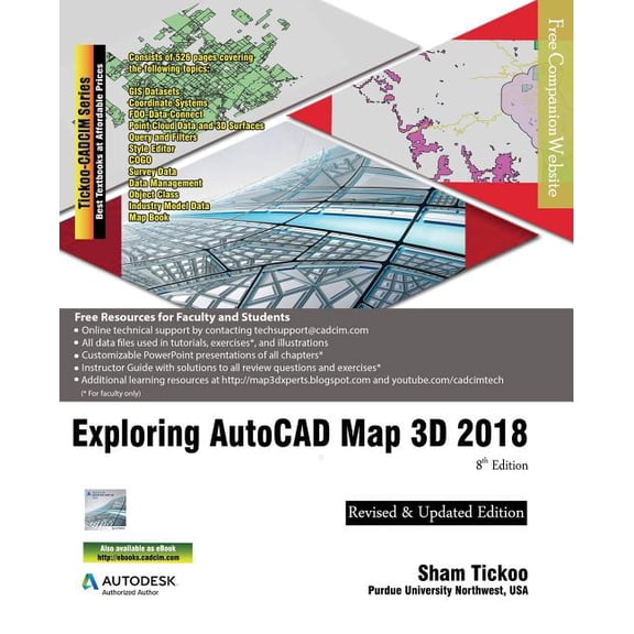 Exploring AutoCAD Map 3D 2018 (Paperback)