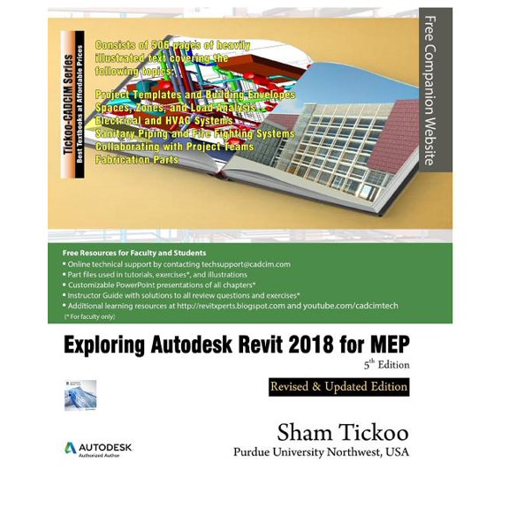 Exploring Autodesk Revit 2018 for MEP, 5th Edition - eBook