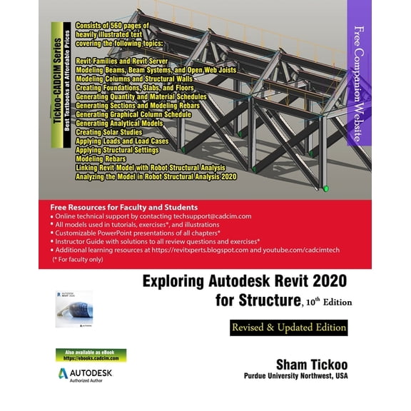Exploring Autodesk Revit 2020 for Structure, 10th Edition (Paperback)