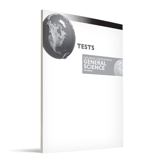 Pre-Owned Exploring Creation with General Science (3rd Edition): Test pages