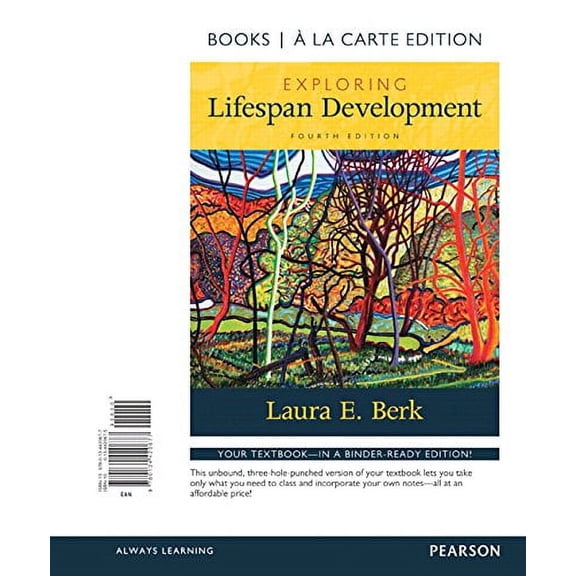 Pre-Owned Exploring Lifespan Development -- Books a la Carte, 9780134420677, 0134420675, Paperback, 4 edition