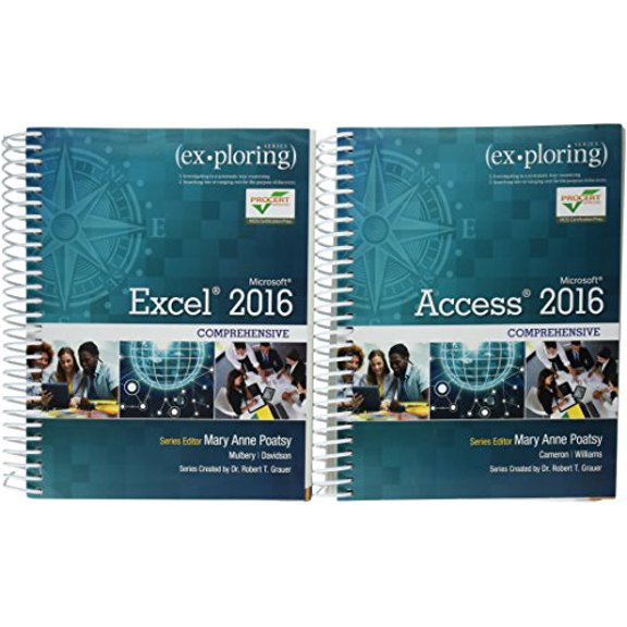 Pre-Owned Exploring Microsoft Office Excel 2016 Comprehensive; Exploring Microsoft Office Access 2016 Comprehensive, (Paperback)