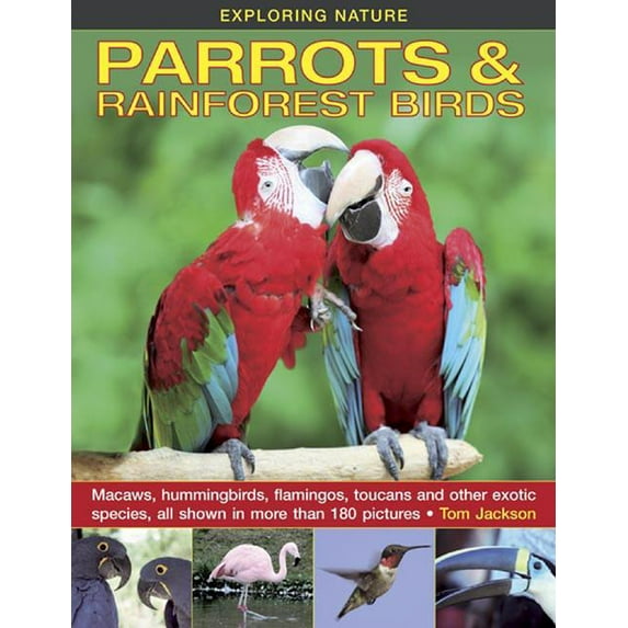 Exploring Nature: Parrots & Rainforest Birds : Macaws, Hummingbirds, Flamingos, Toucans And Other Exotic Species, All Shown In More Than 180 Pictures (Hardcover)