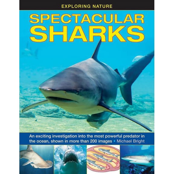Exploring Nature: Spectacular Sharks : An Exciting Investigation Into The Most Powerful Predator In The Ocean, Shown In More Than 200 Images (Hardcover)