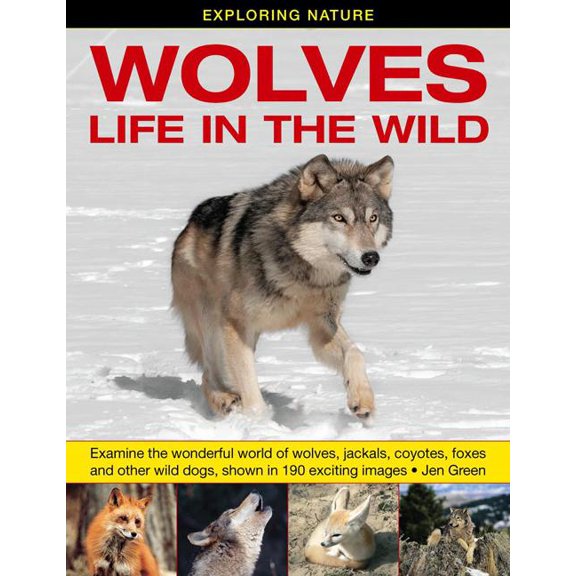 Exploring Nature: Wolves - Life In The Wild : Examine The Wonderful World Of Wolves, Jackals, Coyotes, Foxes And Other Wild Dogs, Shown In 190 Exciting Images. (Hardcover)