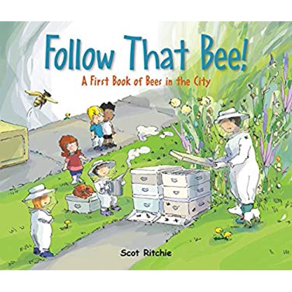 Pre-Owned Follow That Bee!: A First Book of Bees in the City (Hardcover) 1525300342 9781525300349