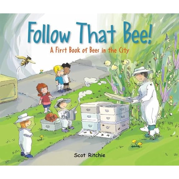 Pre-Owned Follow That Bee!: A First Book of Bees in the City (Hardcover) 1525300342 9781525300349