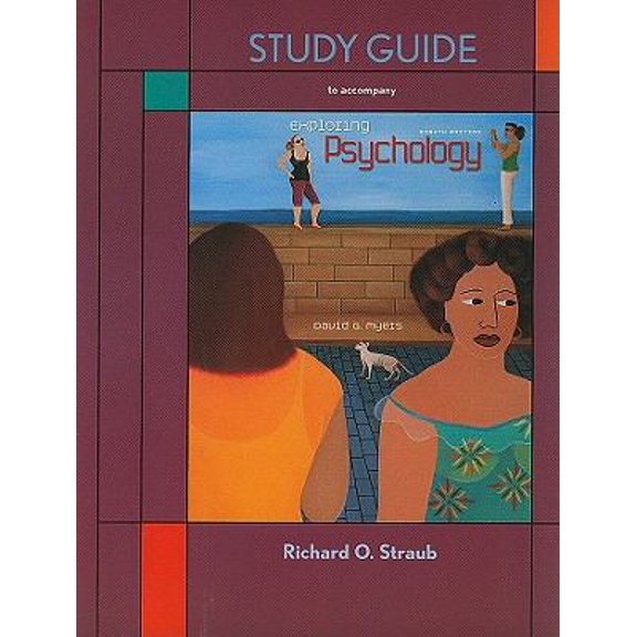 Pre-Owned Study Guide for Exploring Psychology (Paperback) 1429231998 9781429231992