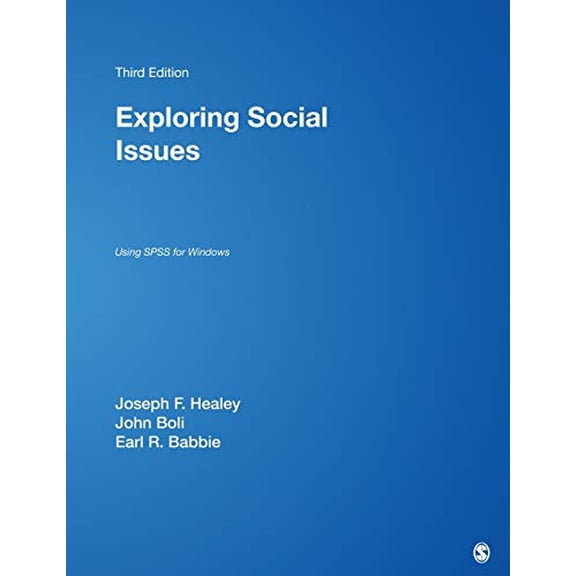 Pre-Owned Exploring Social Issues: Using SPSS for Windows Paperback