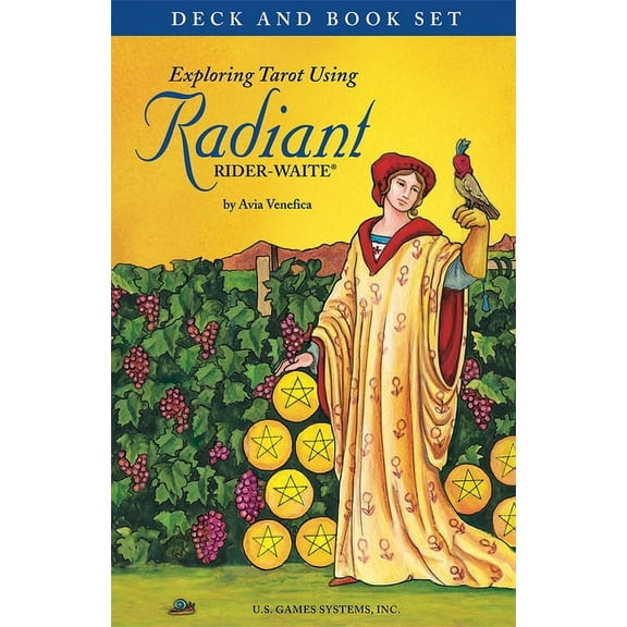Exploring Tarot Using Radiant Rider-Waite(r) Deck & Book Set: Beginner-Friendly Starter Set, Complete 78-Card Radian, (Hardcover)