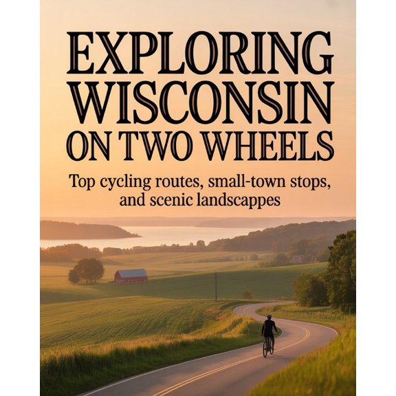 Exploring Wisconsin on Two Wheels: Top Cycling Routes, Small-Town Stops, and Scenic Landscapes, (Paperback)