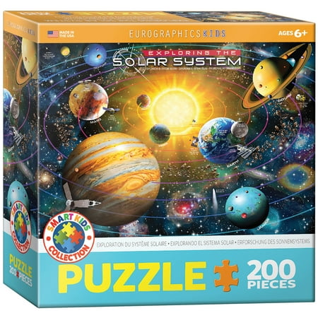 Exploring the Solar System Puzzle, 200 Pieces