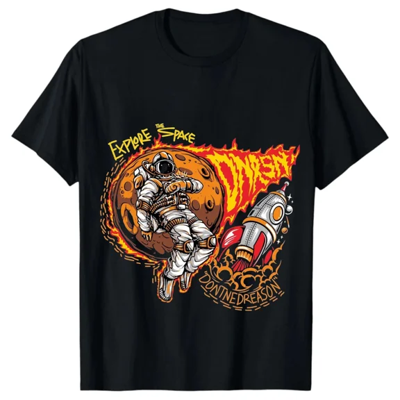 Exploring the Spake No Reason Needed Funny Astronaut Chaos Unisex T-shirt