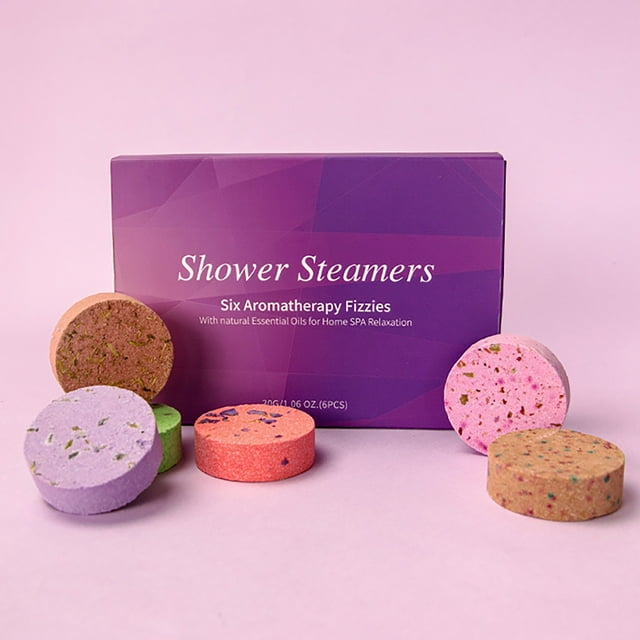 Explosion Aromatherapy Shower Steamers Oil Bath Dry Flower Shower Disc