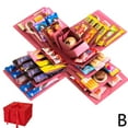 thumbnail image 1 of Explosion Box DIY Gift, 5 Layer Creative Candy Surprise Boxs,DIY Explosion Gift Box for Love Memory,Scrapbook,Photo Boxs,Handmade Scrapbooking Case for Birthday,Anniversary,Wedding or Valentines Day, 1 of 8