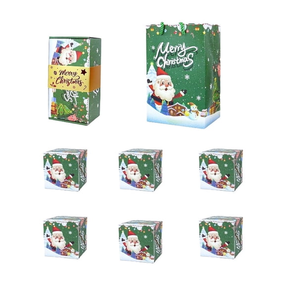 Explosion Gift Box, 6 Pcs Christmas Surprise Gift Box Explosion Folding Bouncing Envelope Explosion Money Holder for Holiday Party Gifts Creative Present Idea for Kids Adults Festive Celebration