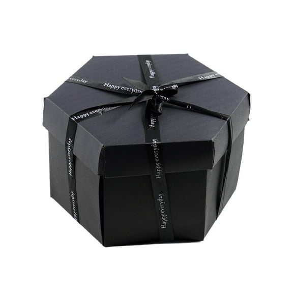 Explosion Photo Album Handmade Hexagonal Explosion Gift Box For Family Lovers Gifts Festival Gift Friends Scrapbook