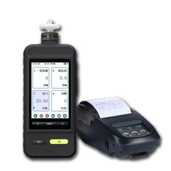 Explosion-Proof Hydrogen Chloride HCL Gas Leakage Detector 0-100ppm Air Quality Monitor