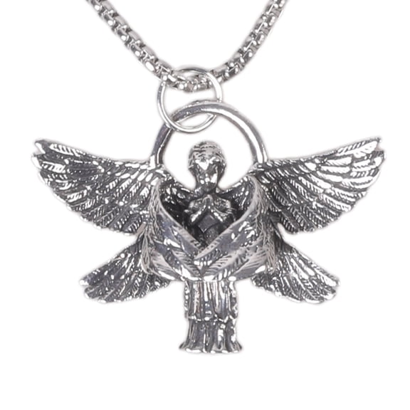 Explosion Seraphim Necklace European American Angel Wings Pendant Necklace