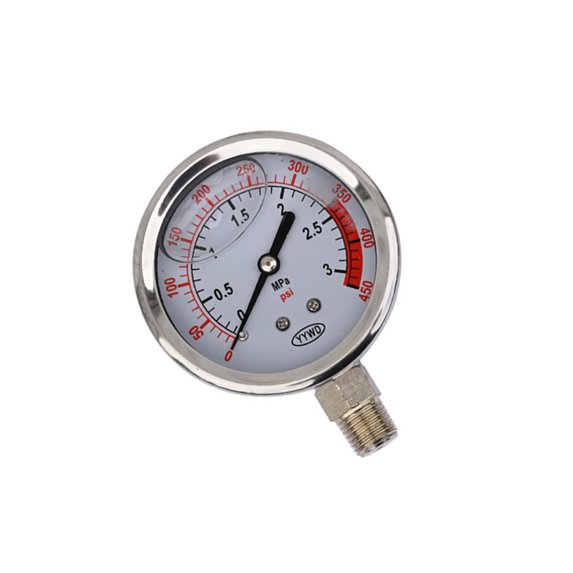 Explosionproof High Precise Clear Read Radial Pressure Gauge 0-0.1Mpa/3.0Mpa Stainless Steel Housing Easy Installation