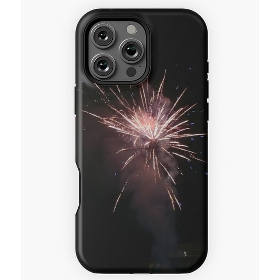 Explosions in the Night Fireworks Phone Case for iPhone 16 15 14 13 12 11 Pro Max
