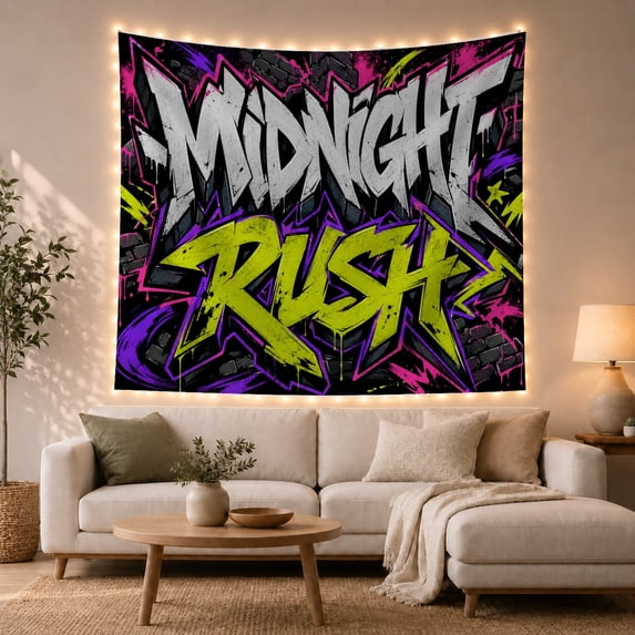 By Explosive With Art Scene, Mystical Fantasy for Space Lovers, Galaxy Room Decor Statement Accent, Housewarming Gift, Tapestry Wall Hanging for Bedroom and Dorm