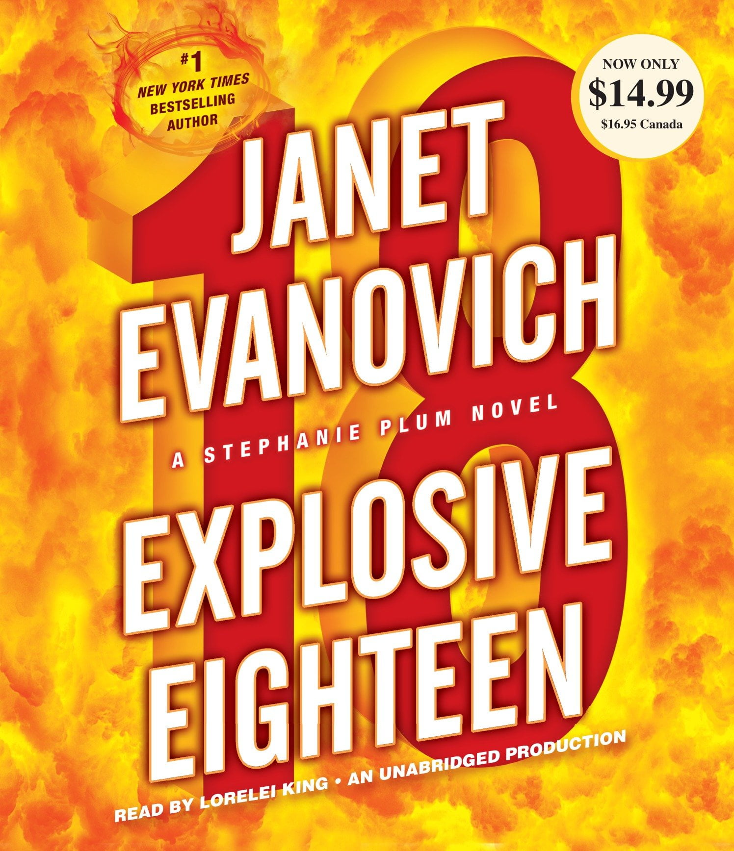 Explosive Eighteen (Audiobook) by Janet Evanovich, Lorelei King